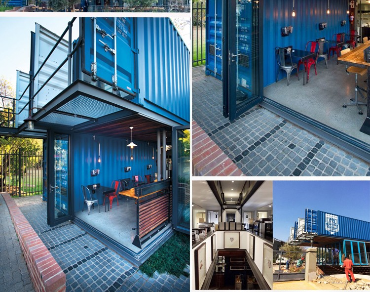 SVIP new Design modified shipping container house for coffee shop