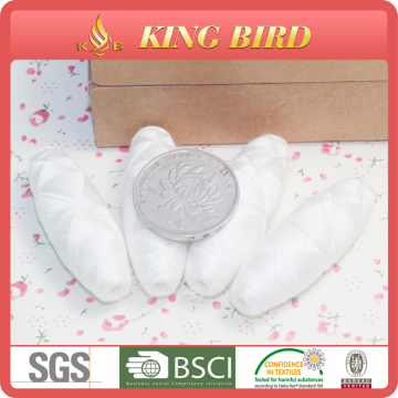 High Tenacity Best Quality White Cocoon Bobbins for Embroidery
