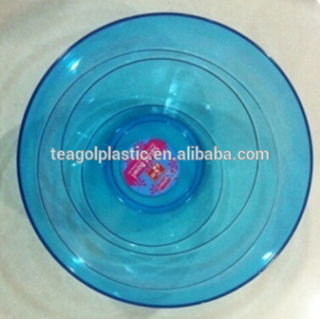 PS picnic large salad bowl 10 inch round plastic #TG20127