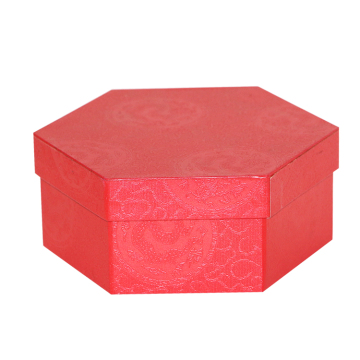 Wholesale Unique Shape Red Gift Packaging Paper Box