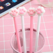 Cute Cat Paw Pen 0.5mm - Popular Stationery Store Item for Girls