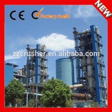 China Cost of Energy-saving Mini Cement Plants and Cement Plant Steel Structure
