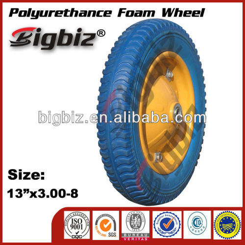 13"x3.00-8 PU foam wheels