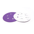 6 Inch Purple Ceramic Grain Paper Disc