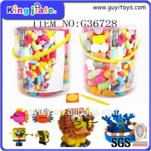 colorful eva foam toy blocks