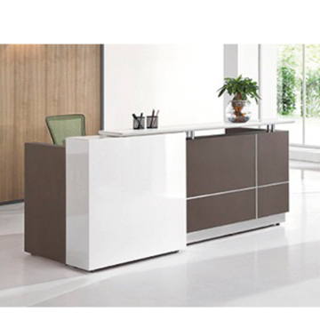 Grey Reception Desks and Office Counters for Small Spaces