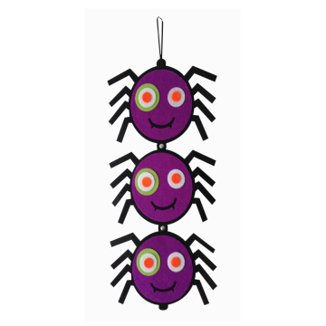 Halloween hanging spider pattern decoration