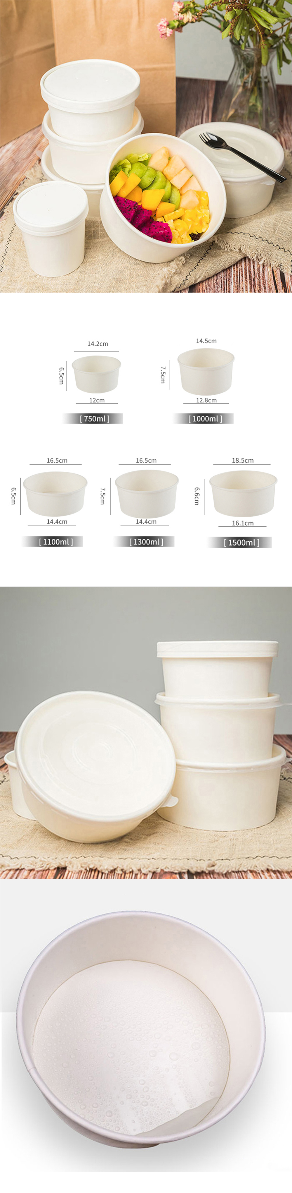 Suppentassen aus Papier paper soup cups