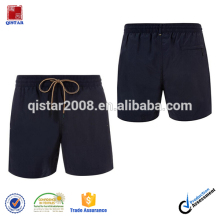 100% Polyester Elastic Waistband Chic Shorts/Solid Color Swimming Trunk