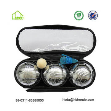 Petanque Metal Balls Bocce Set of 3 Pieces