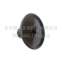 Uniquely shaped wheelchair aluminum hub