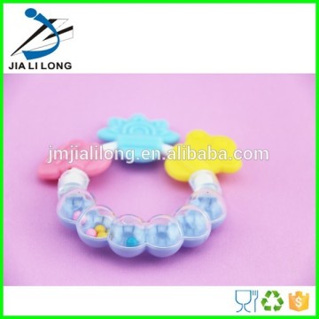 Unbreakable funny silicone baby teether