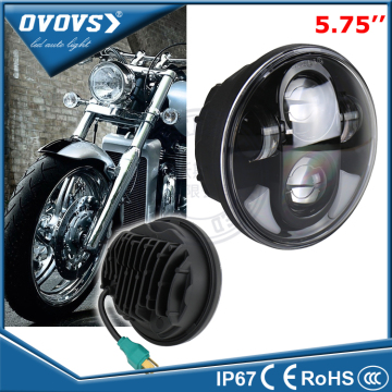 5-3/4" H-arley Davidson Driving LED Headlight 50w High Low beam Lamp Bulb