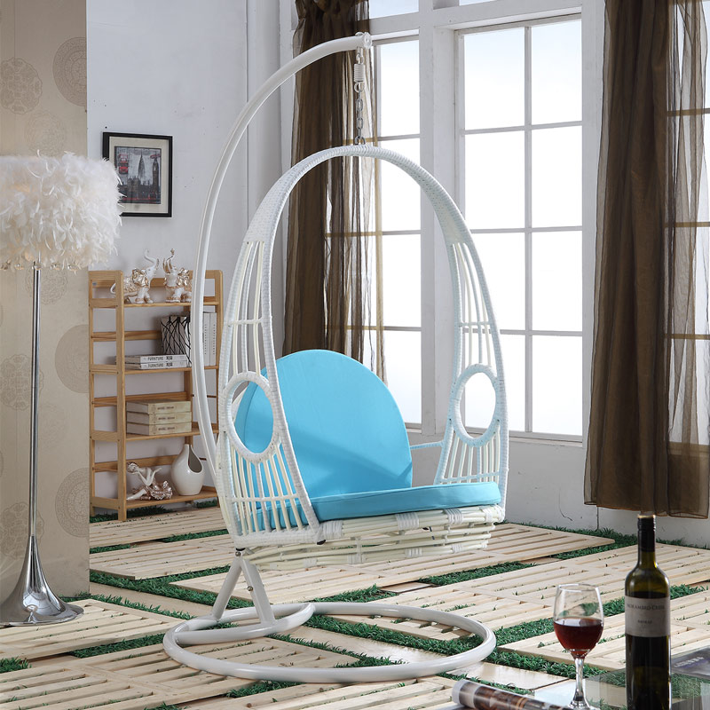 muebles de exterior de rattan silla colgante de metal cheap Rattan Outdoor Furniture Metal Patio Hanging Chair
