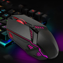 Colorful Breathing Light Wired Gaming Optical Mouse - FV-Q3