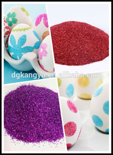 glitter for christmas decoration supply