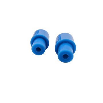 Blue Silicone Tapered Stoppers