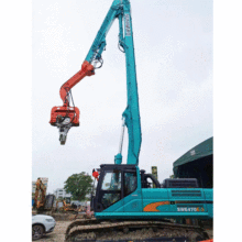 K450 High Frequency Hydraulic Vibration Pile Hammer