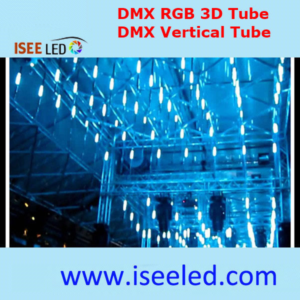 Madrix Music gníomhachtaithe feadáin meteor rgb dmx faoi stiúir rgb dmx