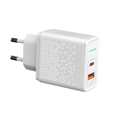 Dynamic Persistent 20W Blast Protection Usb Wall Adapter