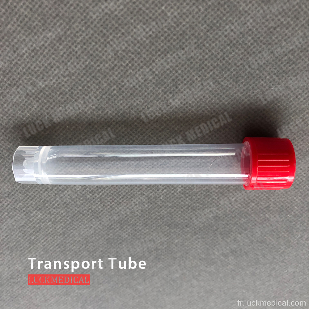 Transport un conteneur de tube vide 10 mlce