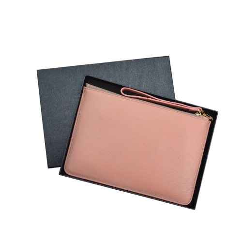 China Customized Genuine Leather Clutch Bags for women Factory