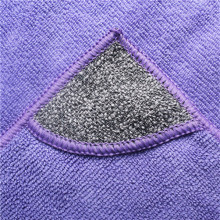 dust cleaning towel in microwave