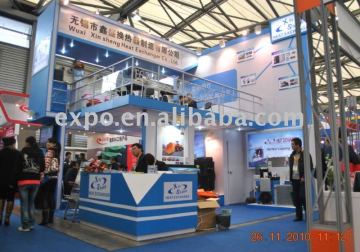 bauma China 2014 stand builders double deck booth