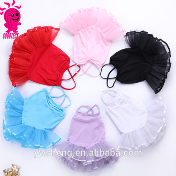 Wholesale Dress Kids Ballet Dancing Puff Skirt braces tutu dress