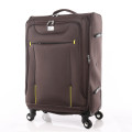 Fashion Polyester Trolley luggage universal wheels