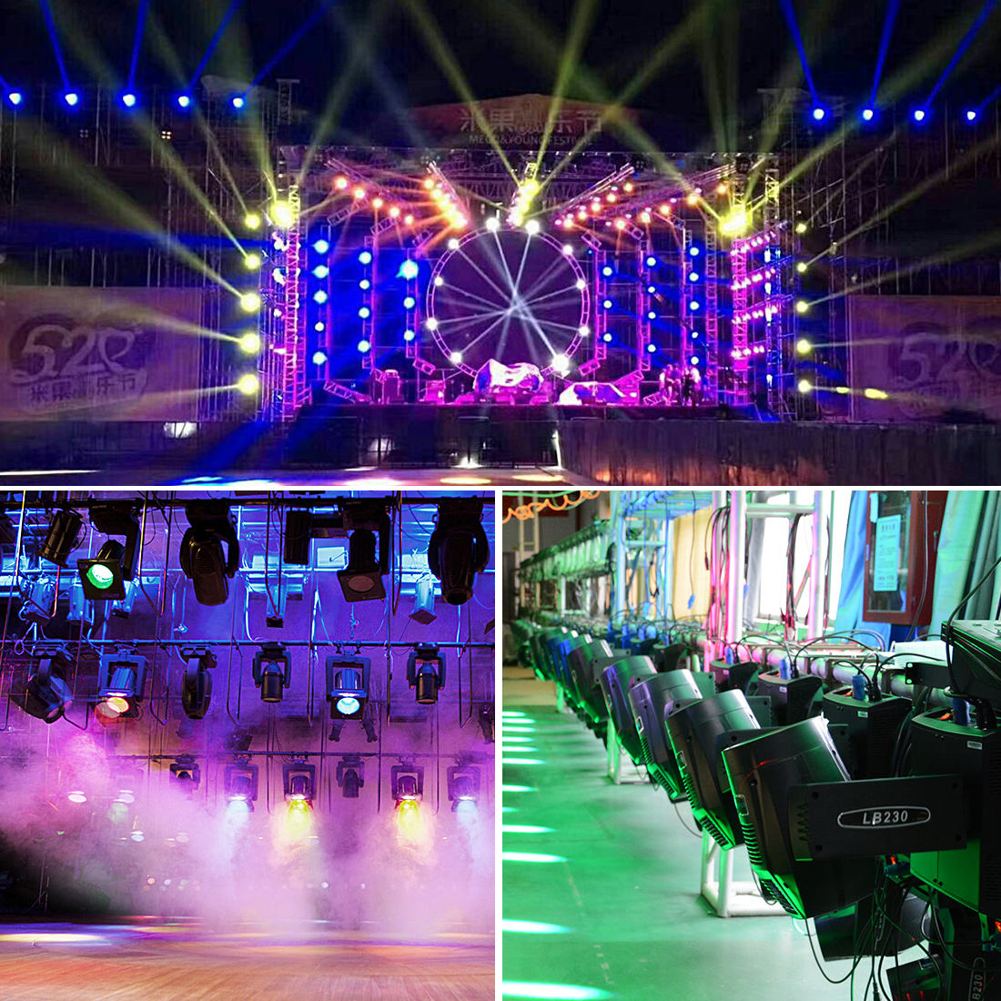 Big Dipperl beam light 7R 230w LB230 Stage Led Light Moving Head Light for mobile dj gigs Xmas birthday party bar club and music