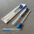 Swab de transporte com dica de viscose no tubo CE