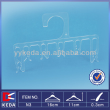 bra display hanger plastic