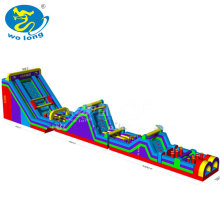 Giant Inflatable Obstacle Course, inflatable bouncy castle , adult Obstacle Gmaes for Party