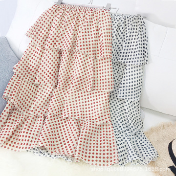 Casual Dresses Women/Girl Little Point Chiffon Skirt