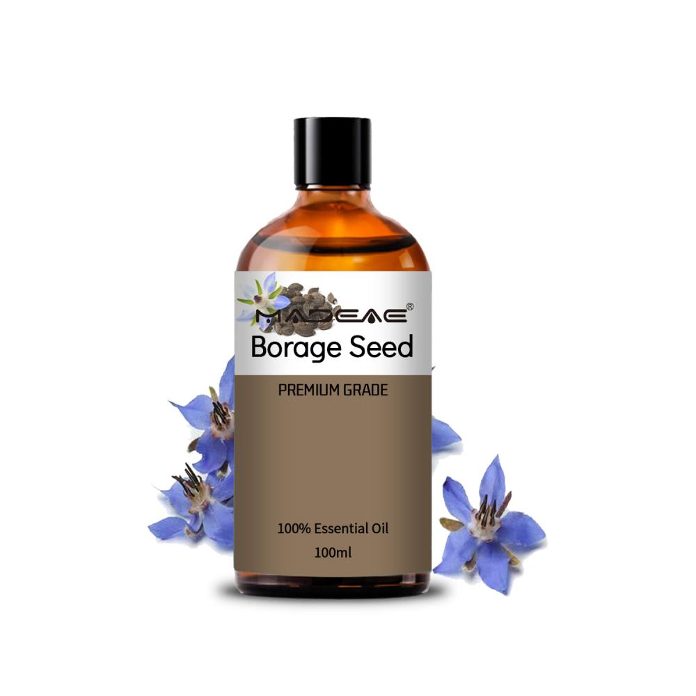 Aceite de aromaterapia de semilla de borraille 100% Centrado de estilo de fragancia de estilo de perfume
