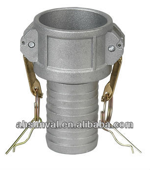 Thread connection various aluminium camlock coupling