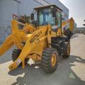 Desain indah 4 roda drive backhoe loader baru