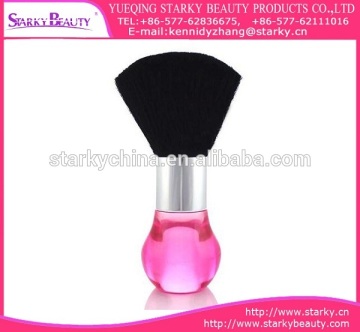 Wholesale Powder Dust Brush OEM Soft Short Cleaning Nail brush customized acrylic nail dust cleaning brush cleaner