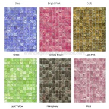 Colors Dyed Shell Mosaic tile,natural shell mosaic,natural mosaic tile