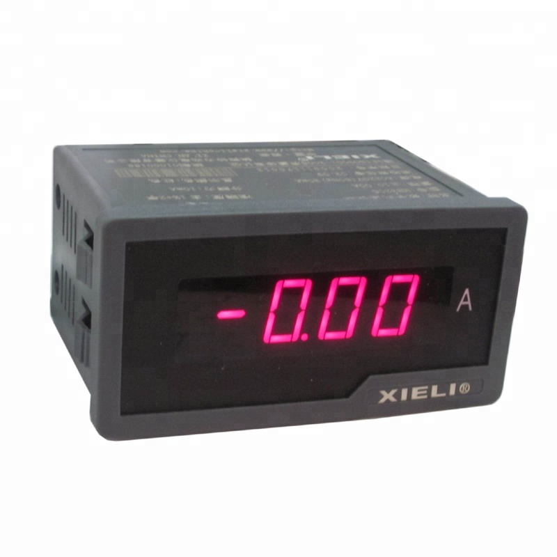 custom auto range voltage panel meter