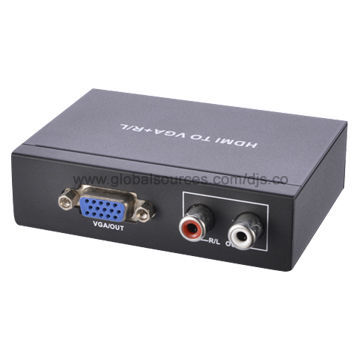 HDMI to VGA Converter with Audio and Metal Case