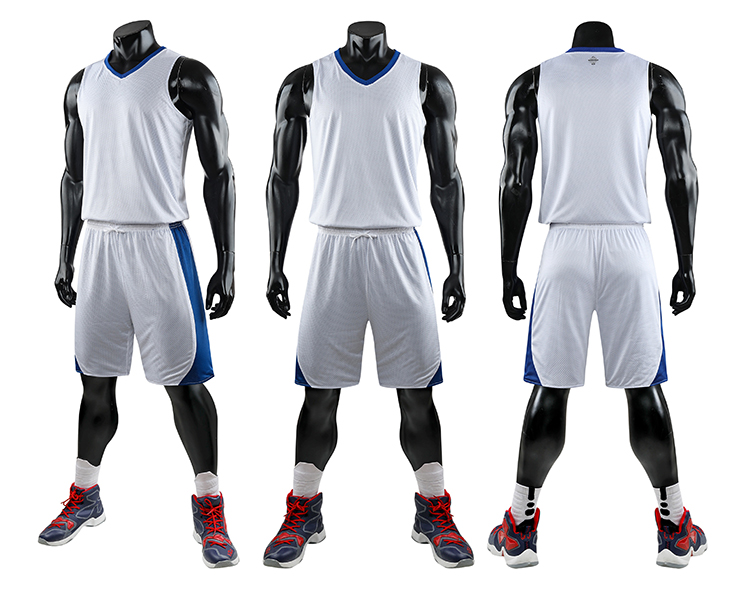 Nuova maglia da basket reversibile dal design