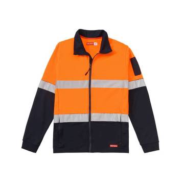 Customized Fleece Lined Waterproof Hi Vis Bomber Jacket