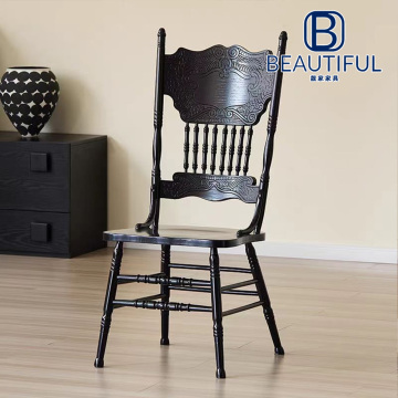 Camphor Wood Carved Chair