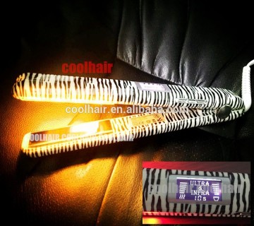 Zebra ultrasonic cold hair straightener