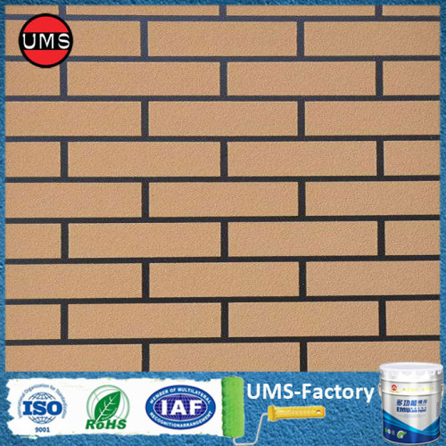 Brick wall exterior paint color