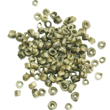 Handrolled Jade Ring Jasmine Green Tea - High Fragrance OEM Packing Loose Leaf Green Tea