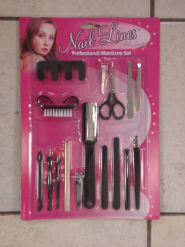 Professional Manicure Nail Toolkit Set