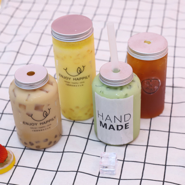 Wholesale Clear PET Plastic Bottles 500ml with Lids - Drinking Bottles